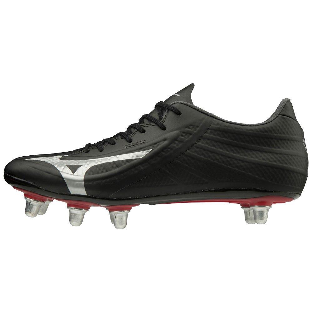 Mizuno Men's Football Boots Black/Silver REBULA 3 RG PRO SI Shoes - R1GA195403